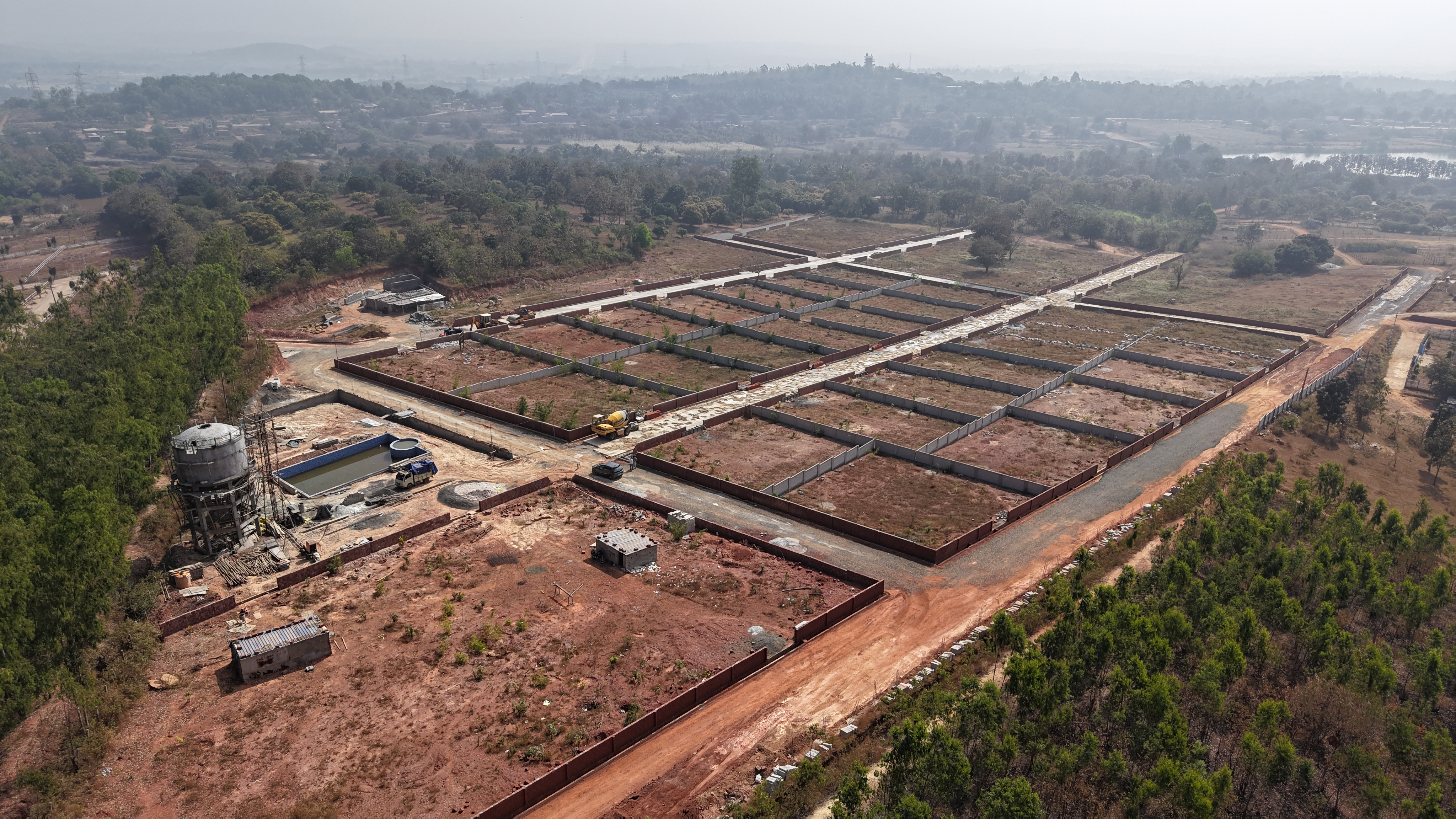 Fully Gated Community with Individual Plot Fencing